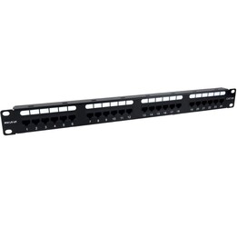 Patch Panel Phasak PU 2421/ 24 Ports/ Cat.6A/ Height 1U