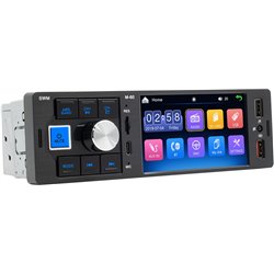 SWM M60 Autorradio 1 DIN Negro