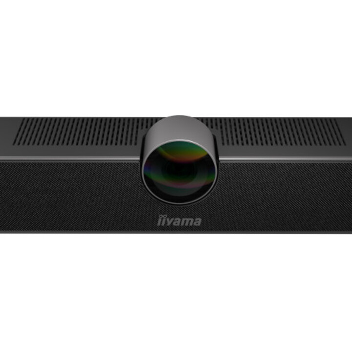 Iiyama UC Cam120ulb-1 Videokonferenzkamera, 12 MP, Schwarz , 3840 x 2160 Pixel, 30 Seiten pro Sekunde