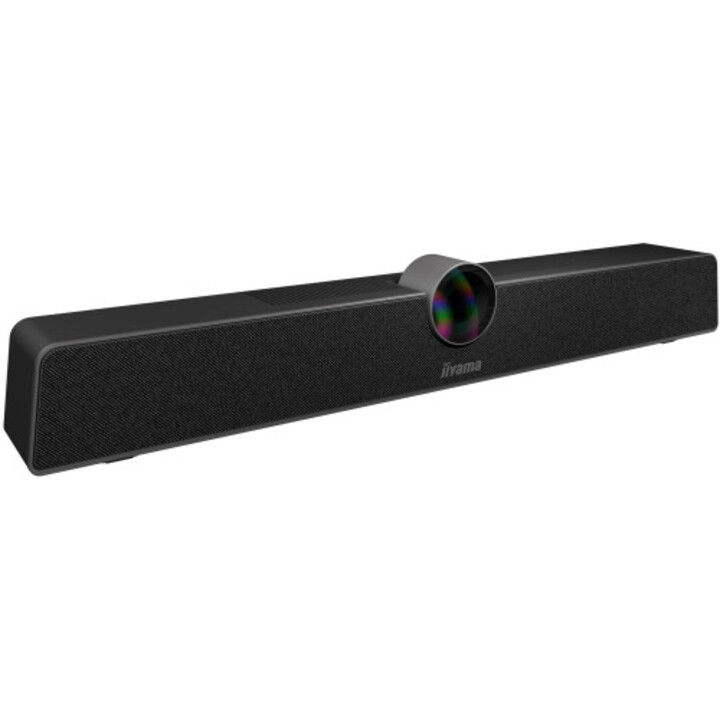 Iiyama UC Cam120ulb-1 Videokonferenzkamera, 12 MP, Schwarz , 3840 x 2160 Pixel, 30 Seiten pro Sekunde
