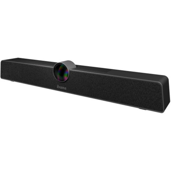 Iiyama UC Cam120ulb-1 Videokonferenzkamera, 12 MP, Schwarz , 3840 x 2160 Pixel, 30 Seiten pro Sekunde