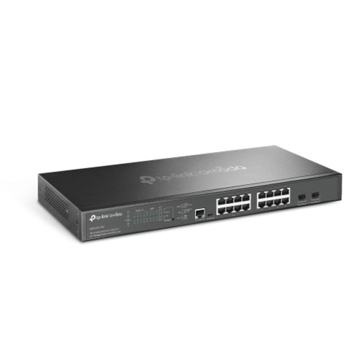 Tp-link Omada Sg3218xp-m2 Managed Switch L2+ 2,5g Ethernet (100/1000/2500) Power Over Ethernet (poe) 1u Schwarz