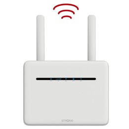 STRONG 4G+ ROUTER1200 4G LTE router white