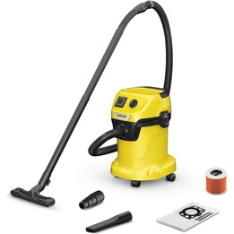 Kärcher WD 3 P V-17/4/20 Preto, Amarelo 17 L 1000 W
