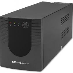 Qoltec 53777 Sistema de alimentación ininterrumpida Line Interactive | Monolito | 2000VA | 12600W