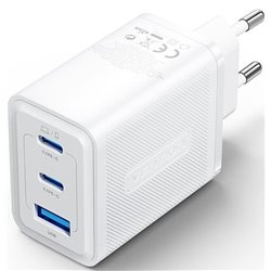Caricatore da muro Gan Vention FERW0-EU/ 2xUSB Type-C/ 1xUSB/ 65W