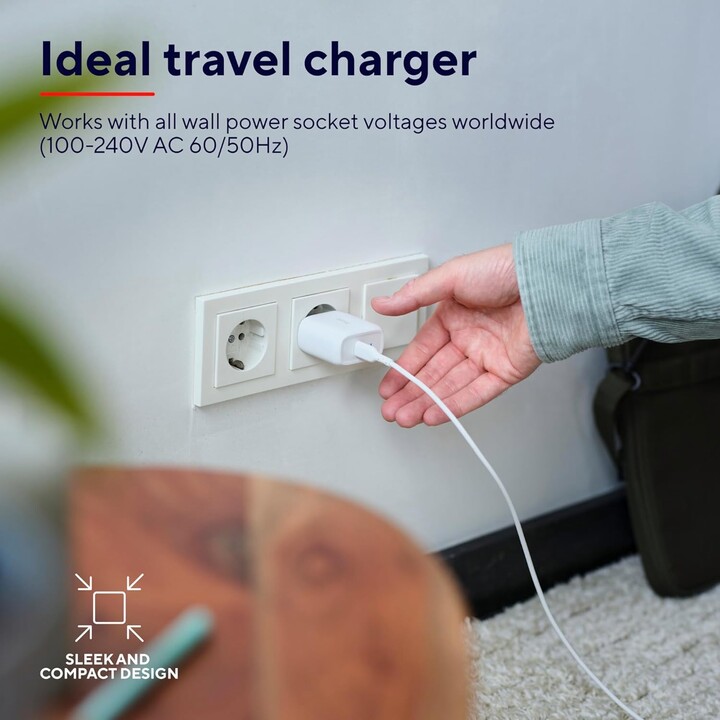 Trust Maxo chargeur mural 45W 1xUSB-C blanc