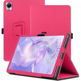 Capa Inteligente de PU Blackview MEGA 1 com Suporte Rosa