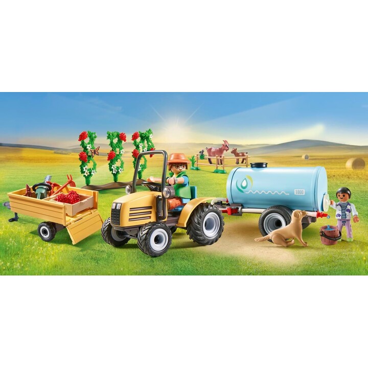Länderfiguren-Set 71442 Sattelzugmaschine mit Anhänger und Wassertank