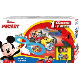 Carrera FIRST 1First Mickey's Fun Race pista de carreras azul