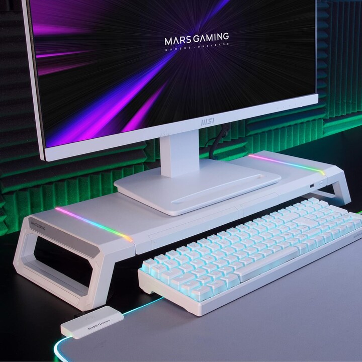 Soporte Gaming para Monitor Mars Gaming MGS-ONE/ hasta 30 kg