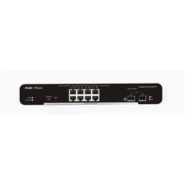 Ruijie Networks RG-NBS3100-8GT2SFP-P commutateur réseau Géré L2 Gigabit Ethernet (10/100/1000) Connexion Ethernet, supportant l'