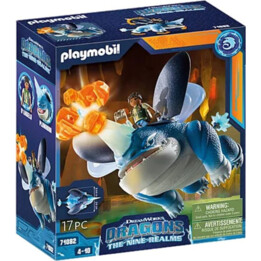 Dragons 71082 Plowhorn & D'Angelo Figure Set