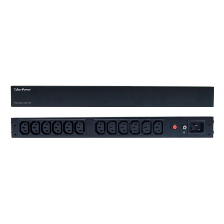 CyberPower PDU20BHVIEC12R unità di distribuzione dell alimentazione (PDU) 1U Nero 12 prese CA