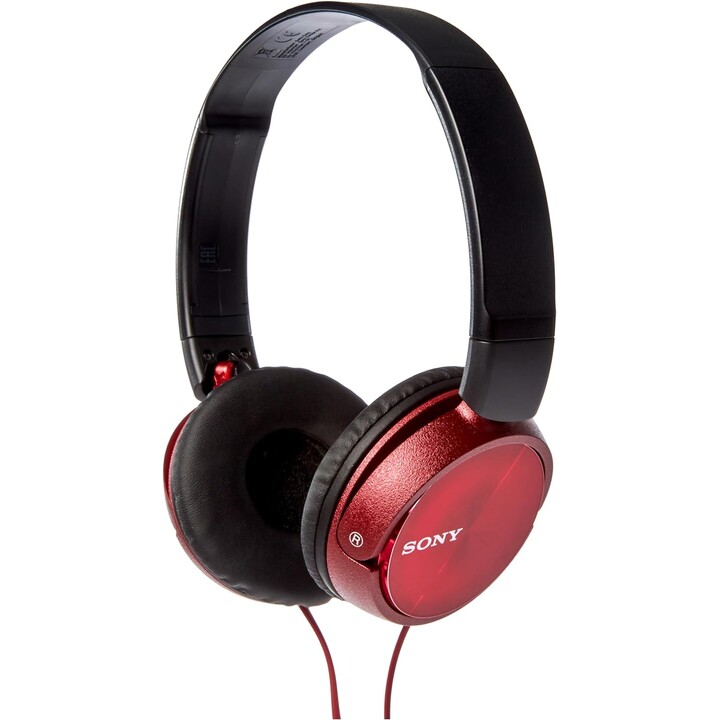 Fone De Ouvido Sony Mdr-Zx310 Dobrável Vermelho