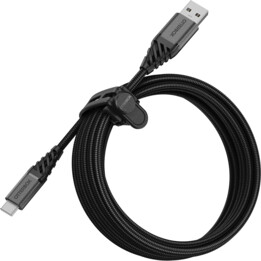 Câble Otterbox usb mâle / usb-c mâle 3m premium noir