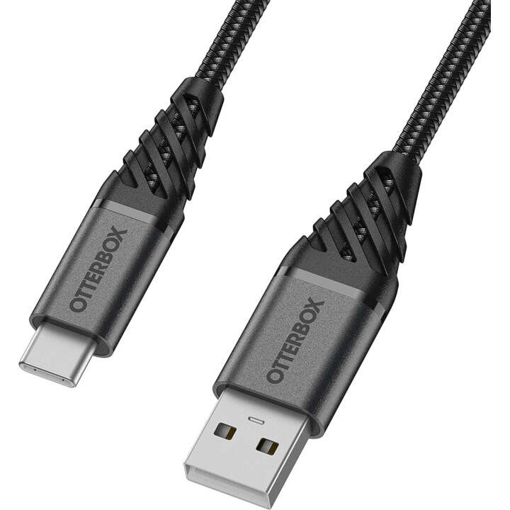 Otterbox USB-Stecker/USB-C-Stecker-Kabel, 3 m, Premium- Schwarz