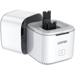 Station de clonage Unitek S1207A 2xM.2 PCIe/NVMe 10 Gbit/s