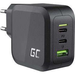 Green Cell CHARGC08 mobile device charger Universal Black AC Fast Charging Indoor