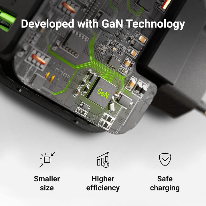 Caricatore per dispositivi mobili Green Cell CHARGC08 Universale Nero AC Ricarica rapida per interni