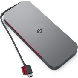 Lenovo GO Lithium Polymer 10000 mAh Wireless Charger Gray
