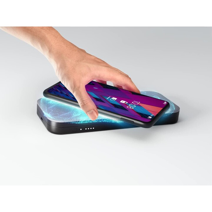 Lenovo GO Polímero de litio 10000 mAh Cargador inalámbrico Gris