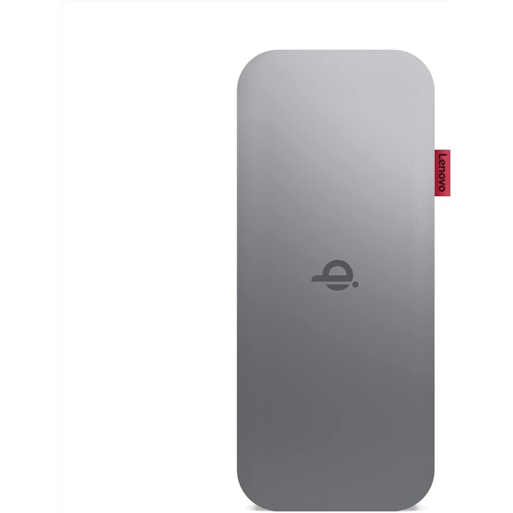 Lenovo GO Polímero de litio 10000 mAh Cargador inalámbrico Gris