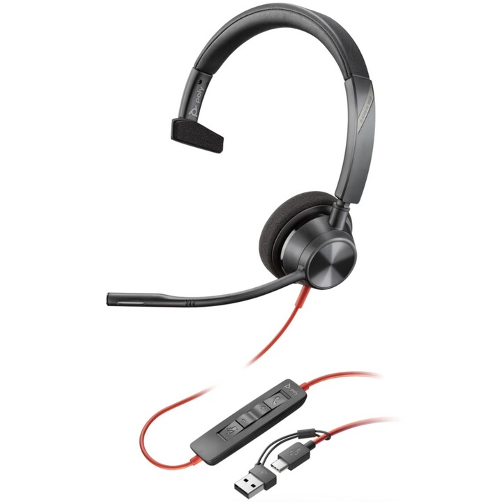 Poly Blackwire 3310 USB-C/A Casque