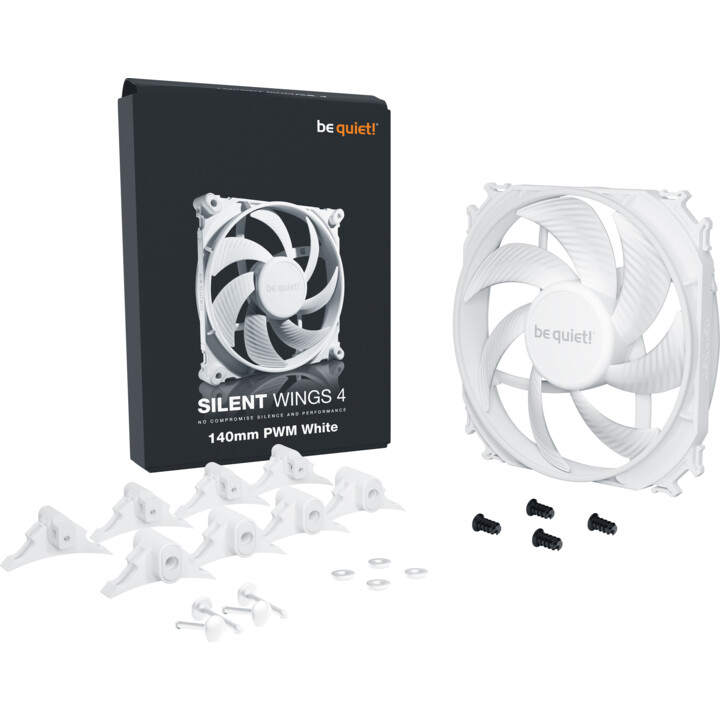 Be Quiet! SILENT WINGS 4 140mm PWM Blanc