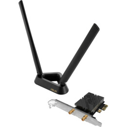 ASUS PCE-BE92BT WLAN-Adapter PCIe mit Bluetooth 5.4 schwarz