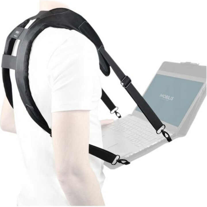 Ergonomic harness with 4 grip points