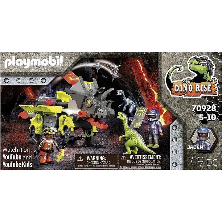 DINO Rise 70928 Kit de machine de combat Robo-Dino