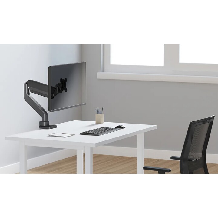 Neomounts DS70-450BL1 brazo de monitor de escritorio de movimiento completo para pantallas de 17-42" - Negro