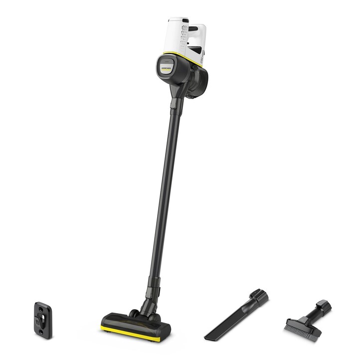 Aspirador portátil Kärcher VC 4 preto, amarelo sem saco