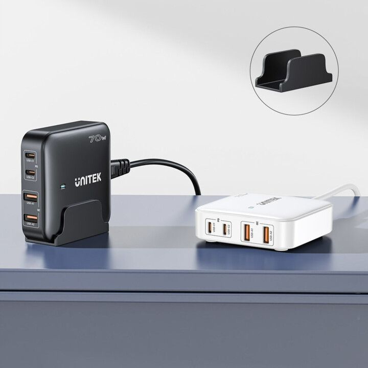 Belkin Gan 70W 2Xusb-A 2Xusb-C Carregador Desktop