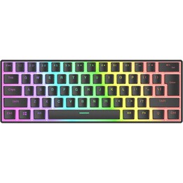 Clavier de jeu Rampage Touches Usb-C Rgb Pudding
