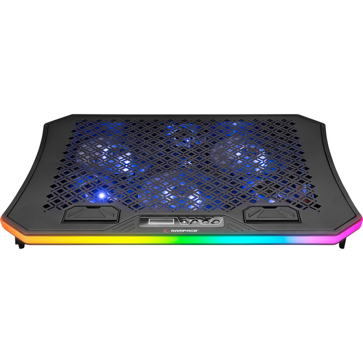 Rampage Supporto Refrigerante Metaper 6 Ventole 10"-19" RGB