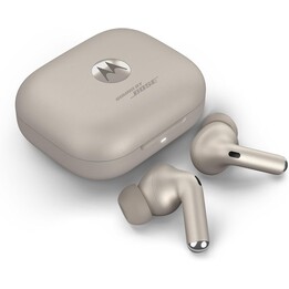 Motorola Moto Buds+ Areia com cancelamento de ruído (ANC) - Auriculares Bluetooth
