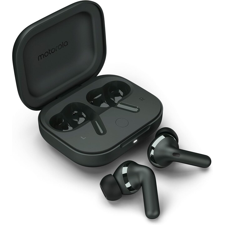 Motorola Moto Buds+ Grau Noise Cancelling (ANC) - Bluetooth-Ohrhörer
