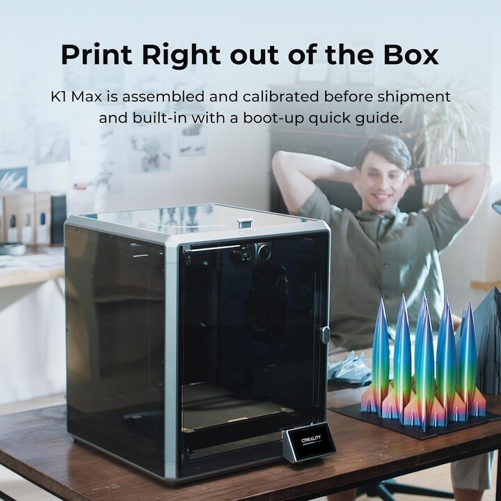 Impresora 3D Creality K1 MAX Negro - Impresora 3D FDM