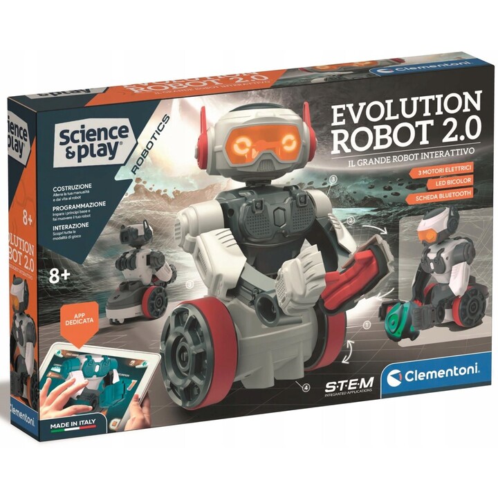 Clementoni Science Fun. EVOLUTION ROBOT 2.0 50818