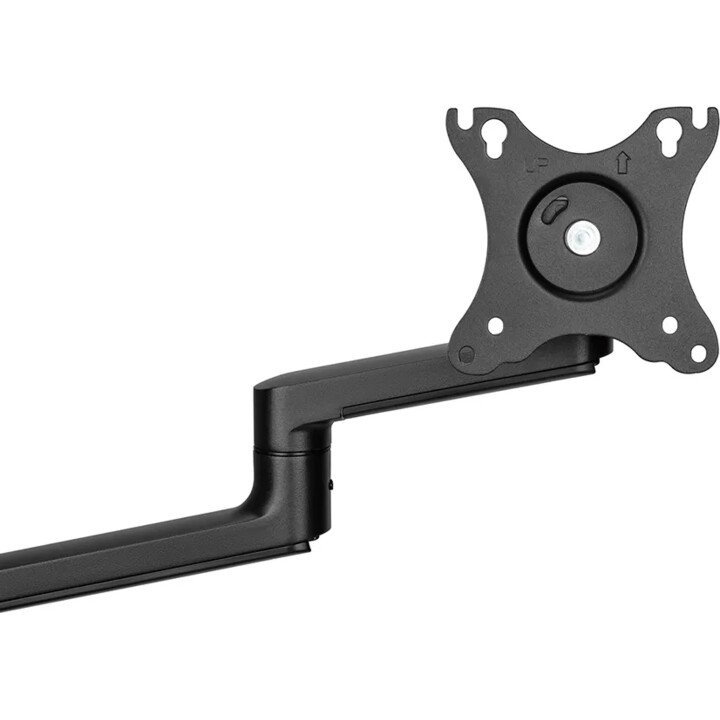 Neomounts DS60-425BL1 Brazo para monitor de 17-27 pulgadas, 0-8 kg, ahorra espacio, negro