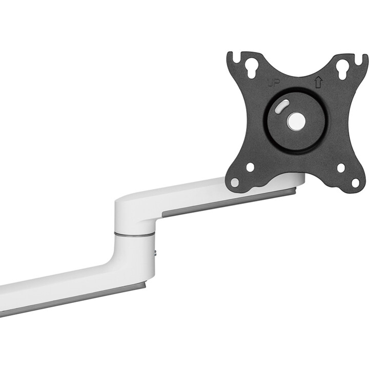 Neomounts Próximo Lite DS60-425WH2 Arm de monitor duplo, 17-27 polegadas, 0-8 kg/tela, economia de espaço, branco