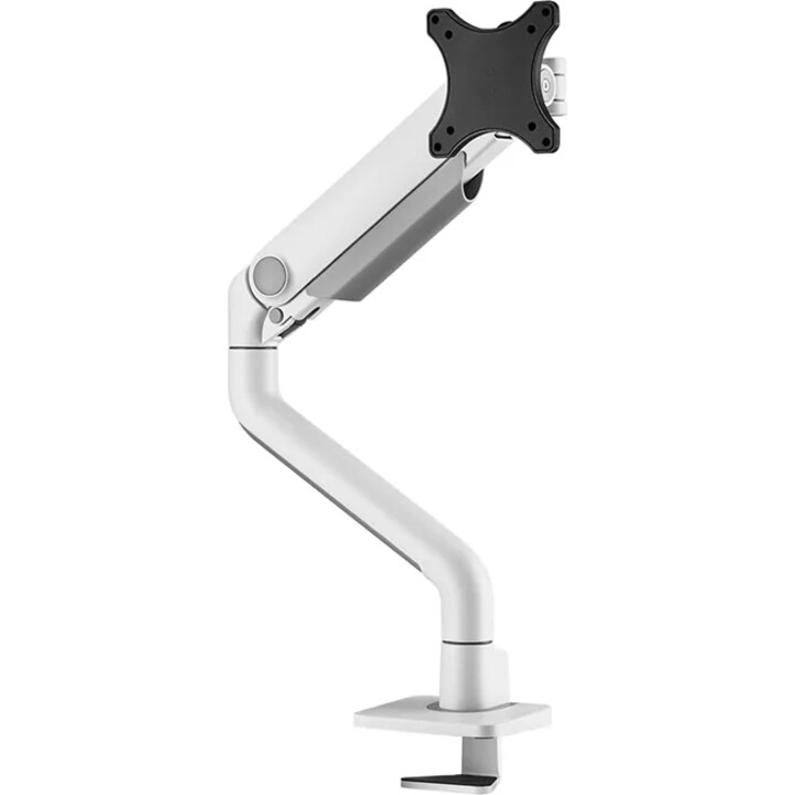 Neomounts DS70S-950WH1 Brazo para monitor de 17 a 49 pulgadas, resorte de gas, Topfix, tope de 180°, blanco