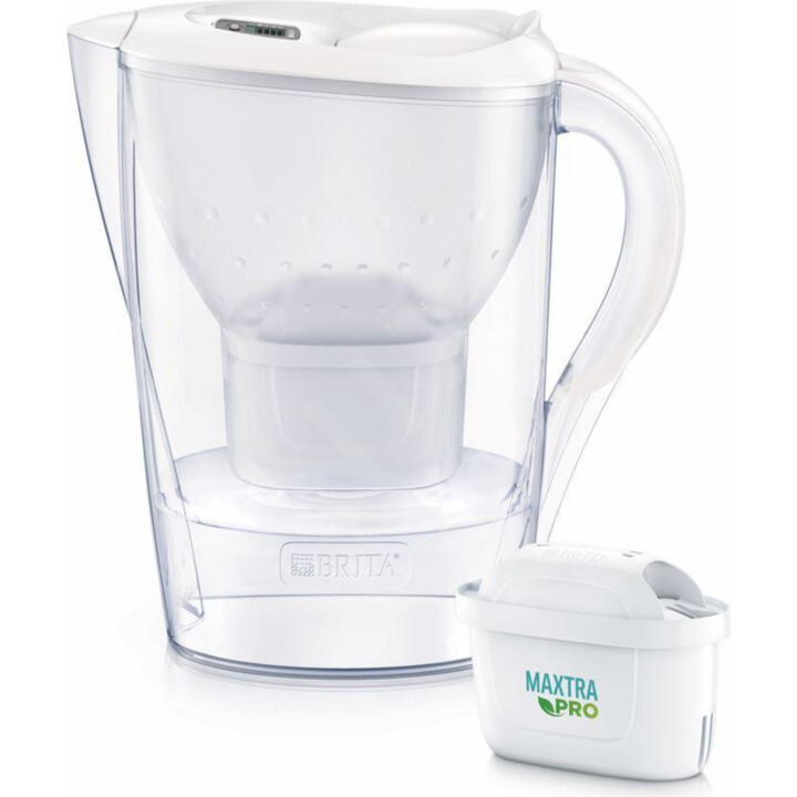 Carafe filtrante Brita Marella+3 Maxtra Pro PP (blanc; 2,4 l)