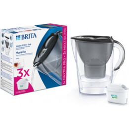 Carafe filtrante Brita Marella+3 Maxtra Pro PP (graphite; 2,4 l)