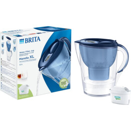 Jarro com filtro Brita Marella XL+1 Maxtra Pro PP (azul; 3,5l)