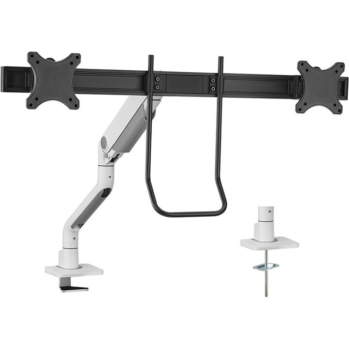 Neomounts DS75S-950WH2 bras pour double écran à barre transversale 17-32 blanc