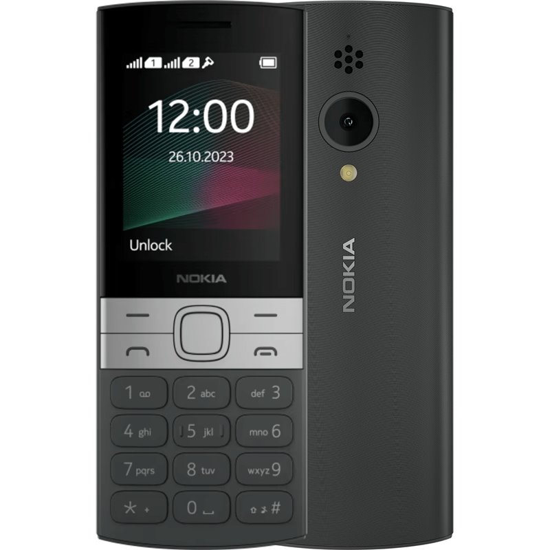 Nokia 150 2023 Negro - Teléfono Móvil
