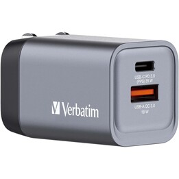 Chargeur mural universel Verbatim GNC-35/ 1xUSB Type-C/ 1xUSB/ 35W